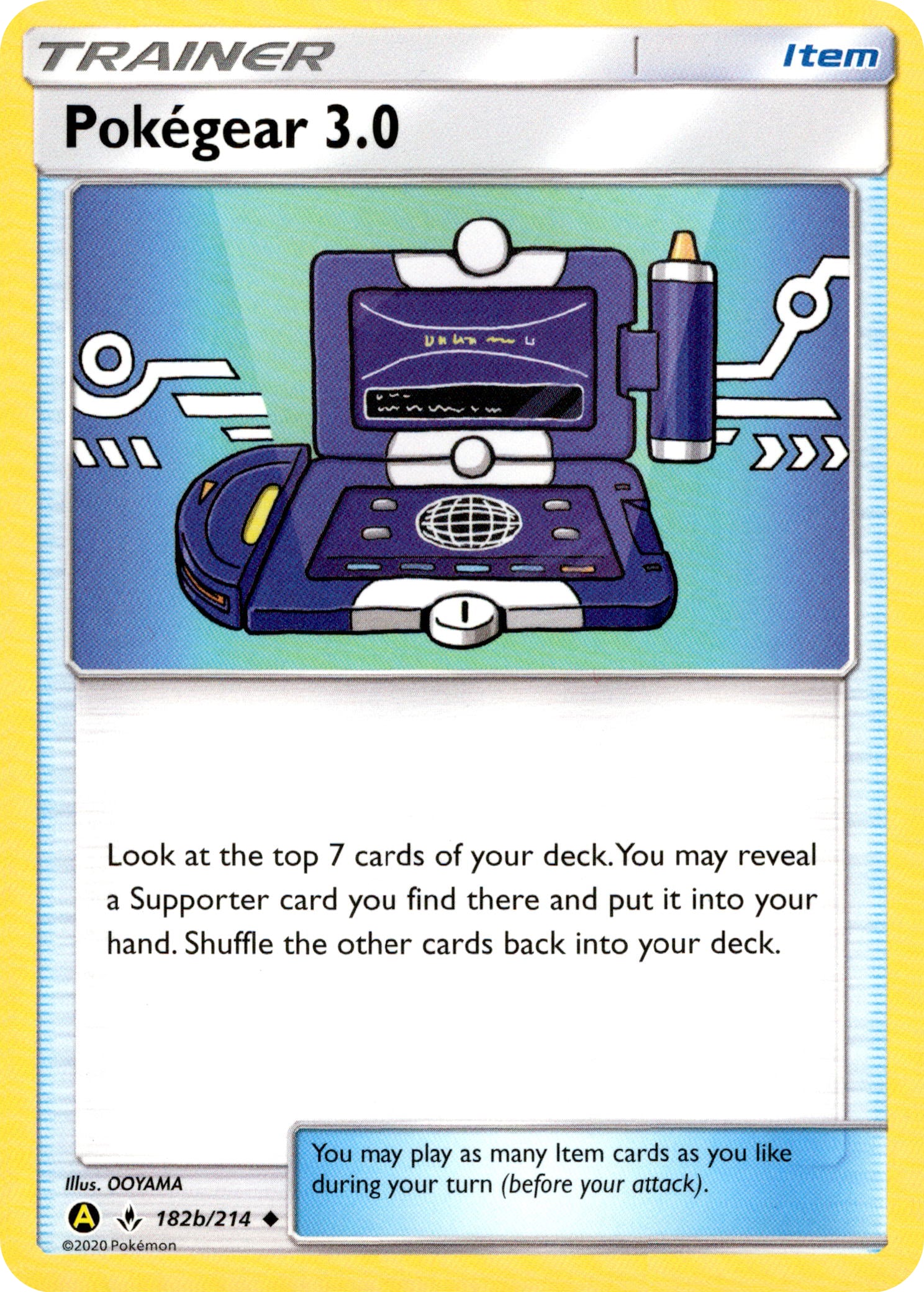 Pokegear 3.0 - 182b/214 - Alternate Art Promo - Card Cavern