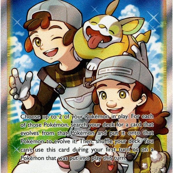 Pokmon Breeder's Nurturing Full Art - 188/189 - Darkness Ablaze - Holo Pokmon Breeder's Nurturing Full Art - 188/189 - Darkness Ablaze - Holo