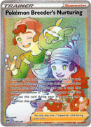 Pokémon Breeder's Nurturing Hyper Rare - 195/189 - Darkness Ablaze - Card Cavern