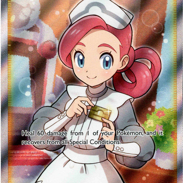 Pokemon Center Lady Full Art - 185/185 - Vivid Voltage - Holo
