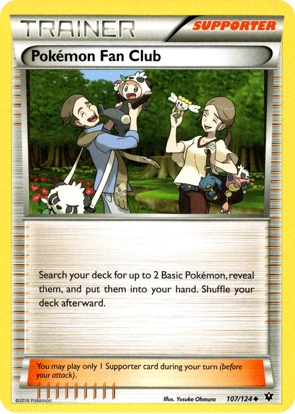 Pokémon Fan Club - 107/124 - Fates Collide - Card Cavern