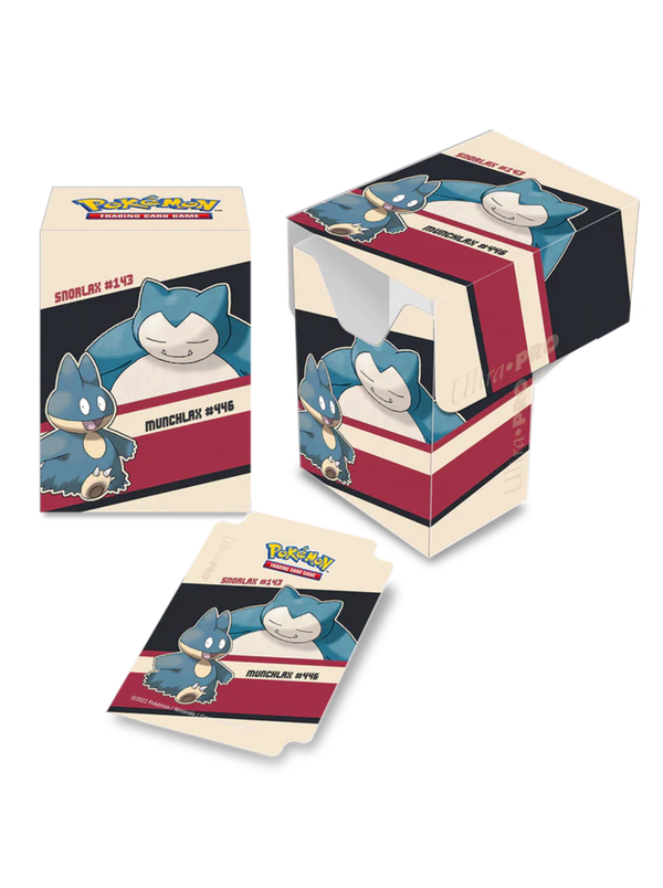 Pokemon Gallery Series Snorlax and Munchlax Full-View Deck Box - Ultra Pro - Card Cavern