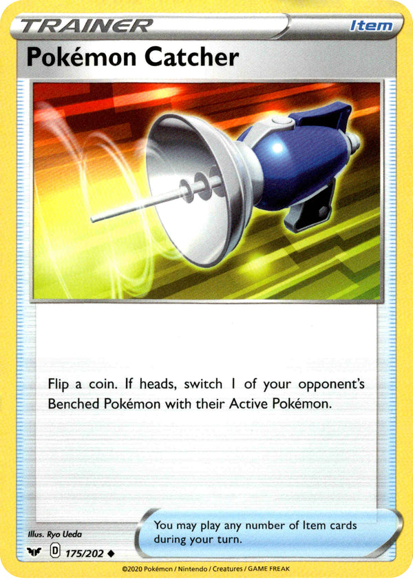 Pokémon Catcher - 175/202 - Sword & Shield - Card Cavern