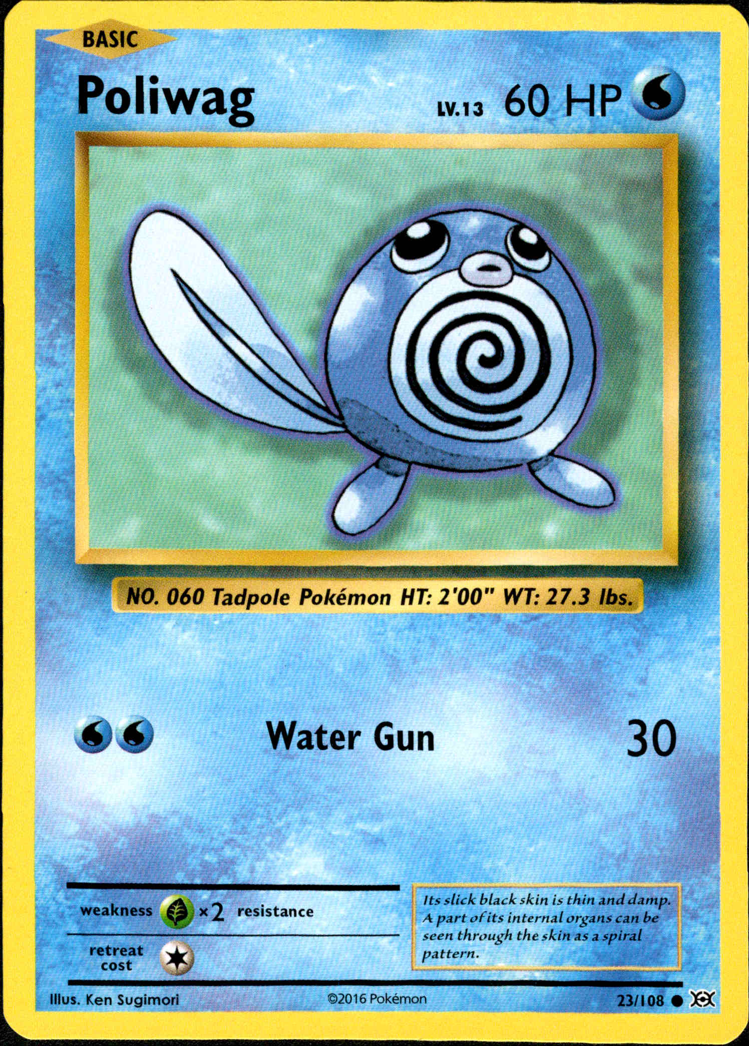 Poliwag - 23/108 - Evolutions - Card Cavern