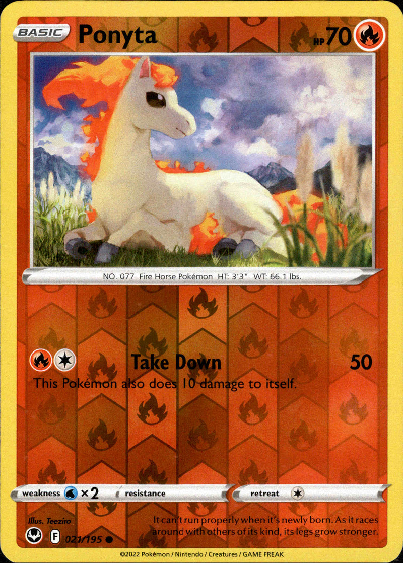 Ponyta - 021/195 - Silver Tempest