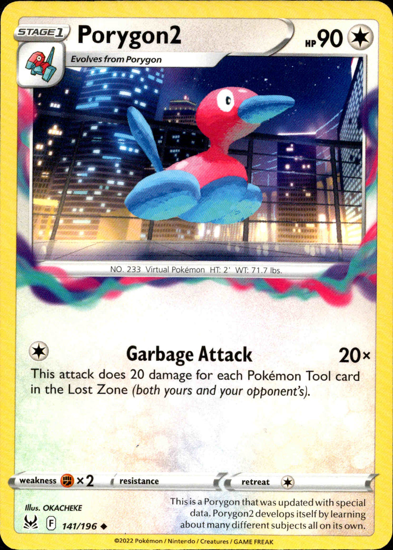 Porygon2 - 141/196 - Lost Origin – Card Cavern Trading Cards, LLC