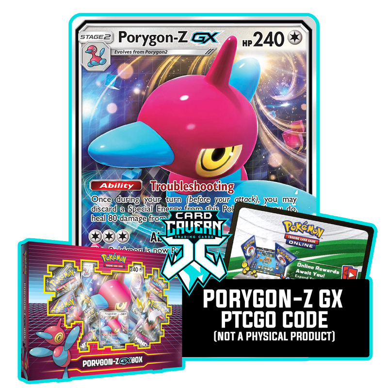 pokemon porygon z card Porygon-Z GX SM216 PTCGO Code – Card Cavern Trading Cards, LLC