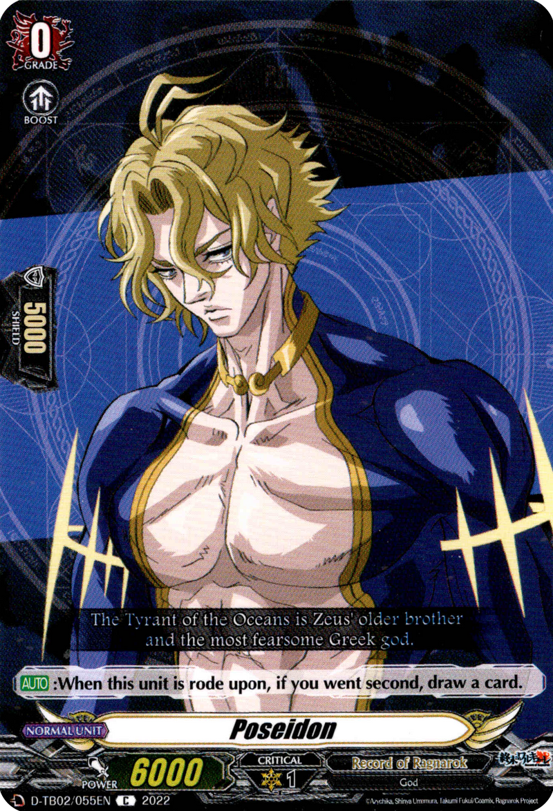 Poseidon - D-TB02/055EN - Record of Ragnarok Poseidon - D-TB02/055EN - Record of Ragnarok
