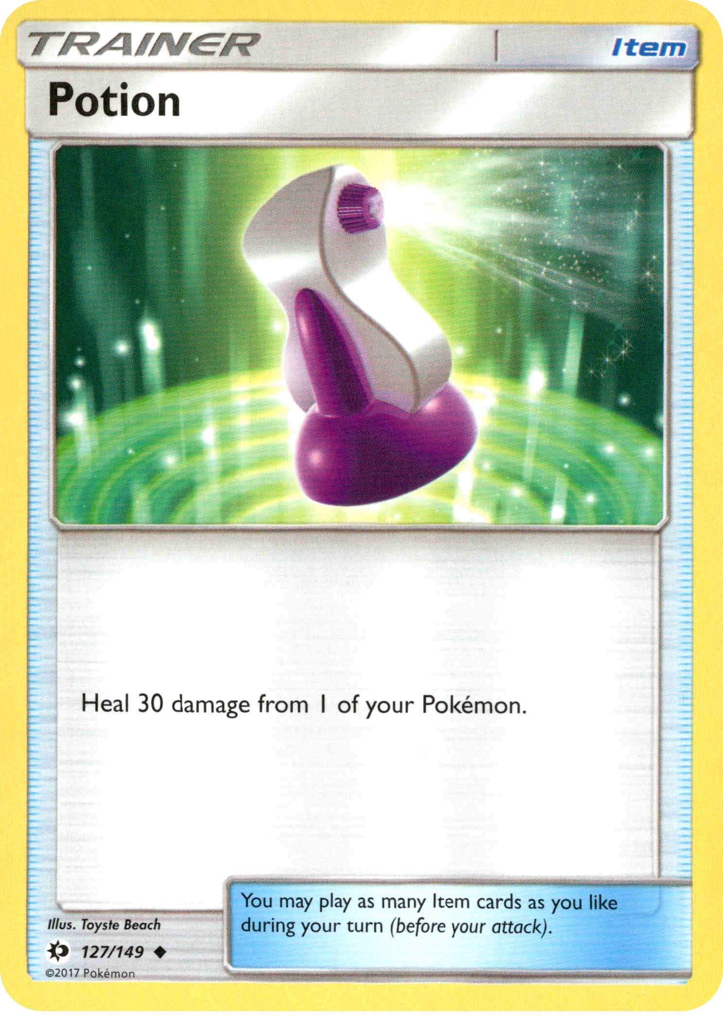 Potion - 127/149 - Sun & Moon - Card Cavern