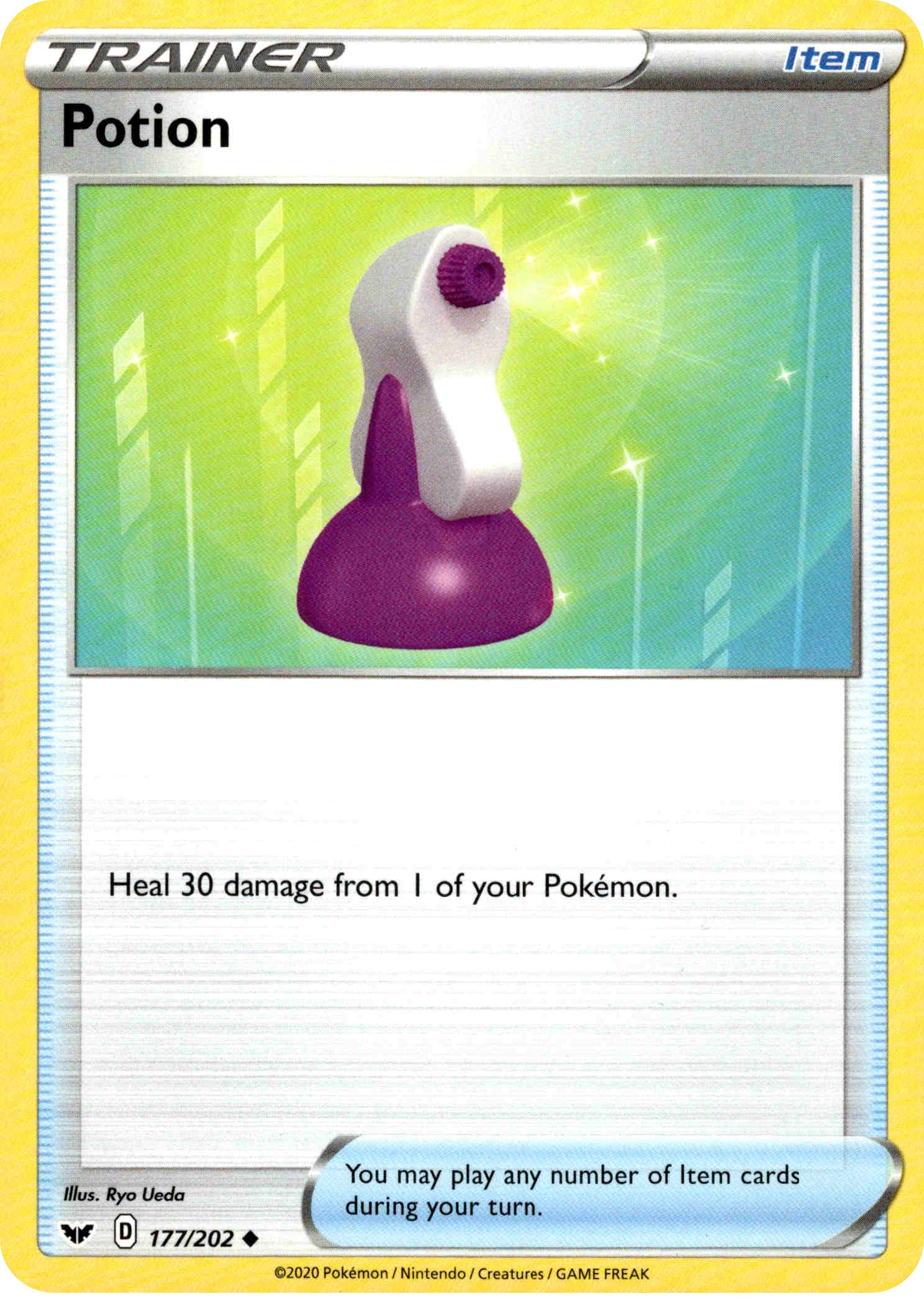 Potion - 177/202 - Sword & Shield - Card Cavern