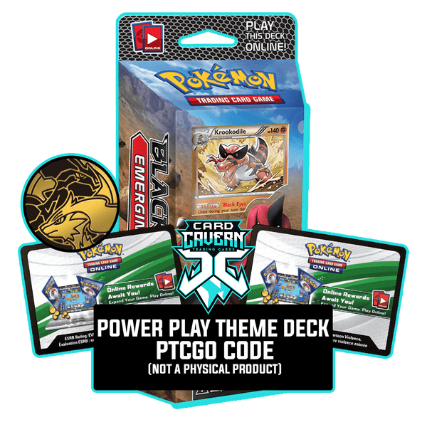Power Play Theme Deck - Emerging Powers - PTCGO Code - Card Cavern