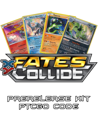 Fates Collide Prerelease Kit - 1 of 4 promos - PTCGL Code - Card Cavern