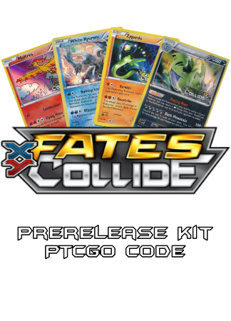 Fates Collide Prerelease Kit - 1 of 4 promos - PTCGO Code - Card Cavern