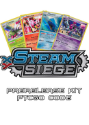 Steam Siege Prerelease Kit - 1 of 4 promos - PTCGO Code - Card Cavern