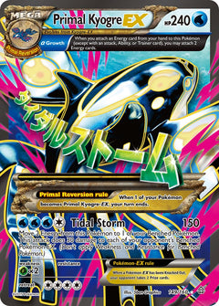 Primal Kyogre EX Full Art - 149/160 - Primal Clash - Holo - Card Cavern
