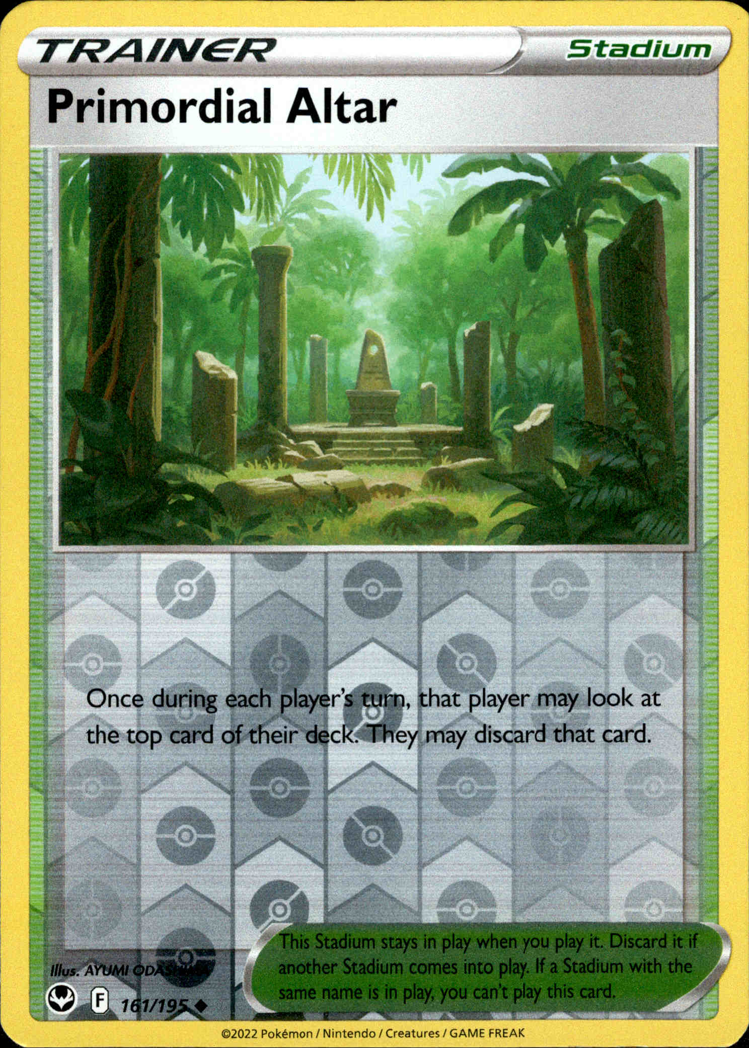 Primordial Altar - 161/195 - Silver Tempest - Reverse Holo - Card Cavern