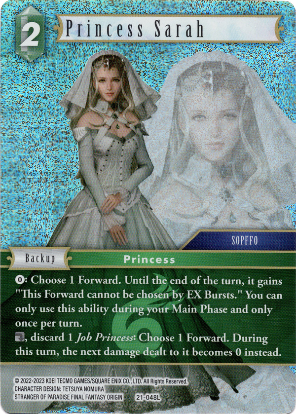 Princess Sarah - 21-048L - Beyond Destiny - Foil - Card Cavern