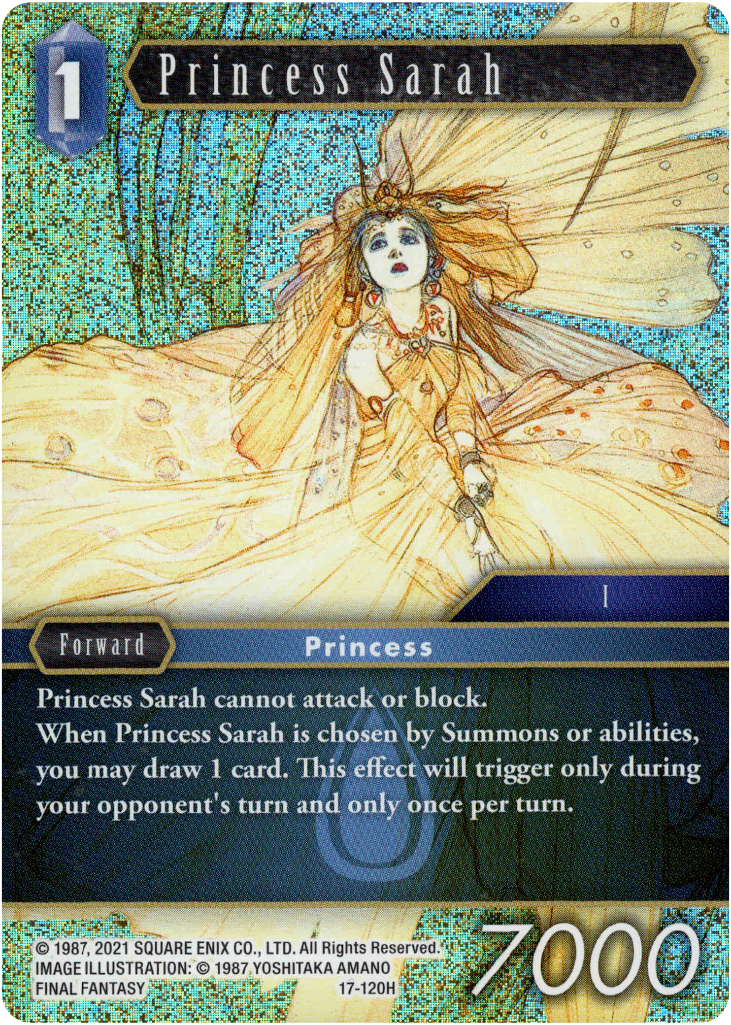 Princess Sarah - 17-120H - Rebellion's Call - Foil - Card Cavern