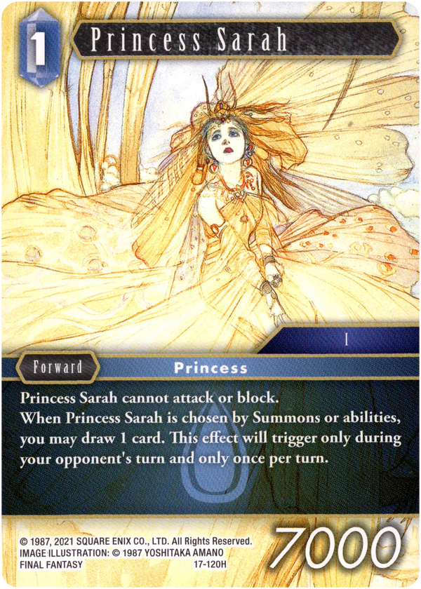 Princess Sarah - 17-120H - Rebellion's Call - Card Cavern