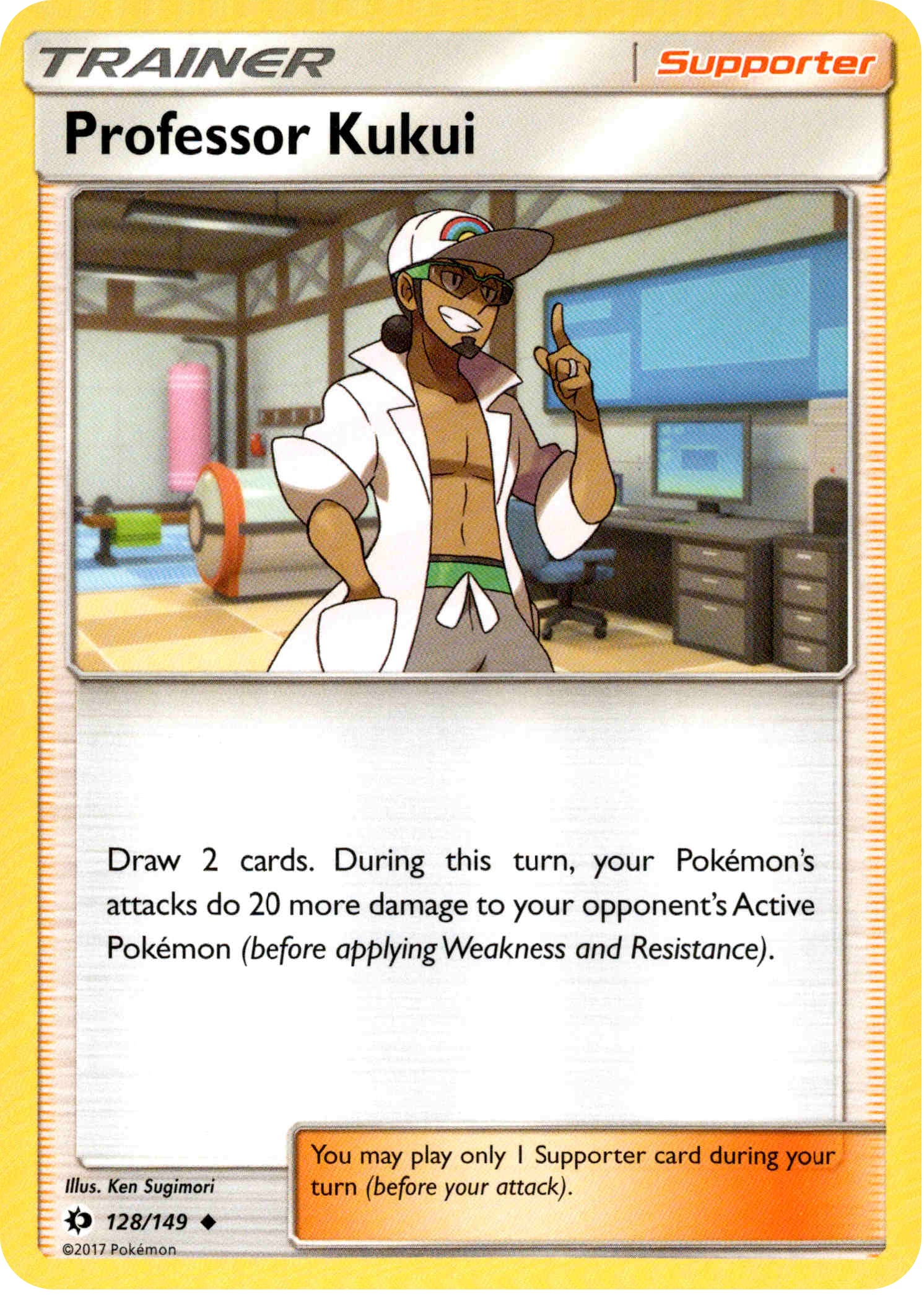 Professor Kukui - 128/149 - Sun & Moon - Card Cavern