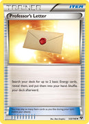 Professor's Letter - 123/146 - XY Base - Card Cavern