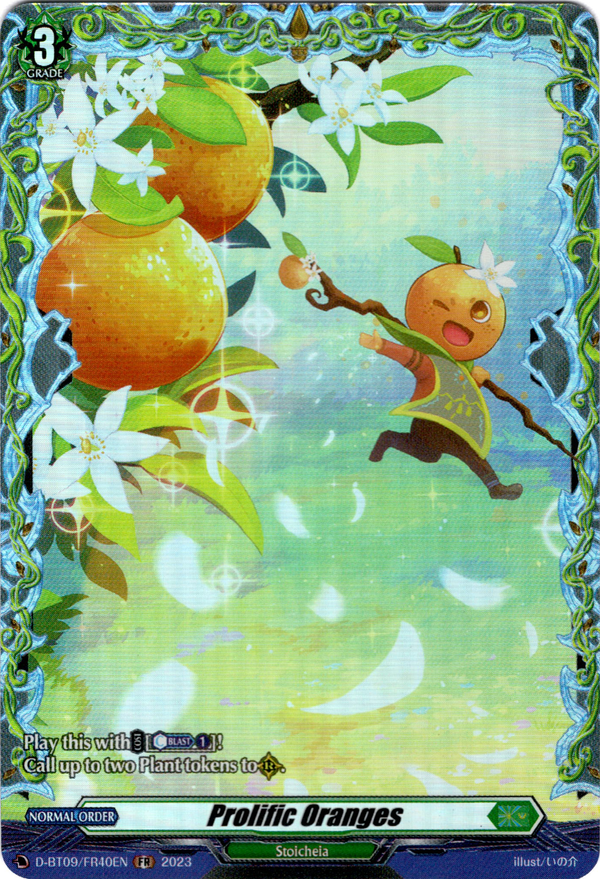 Prolific Oranges - D-BT09/FR40EN - Dragontree Invasion - Card Cavern