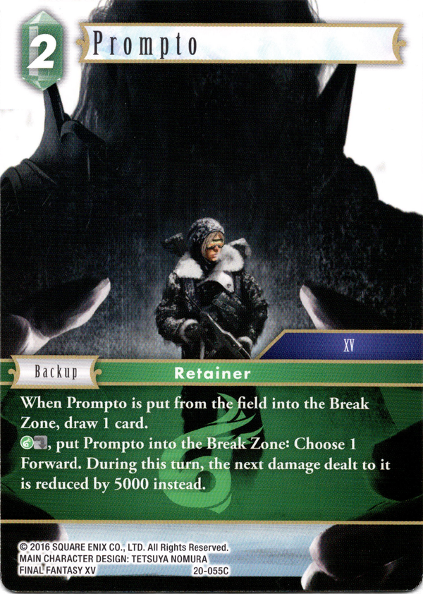 Prompto - 20-055C - Dawn of Heroes - Card Cavern