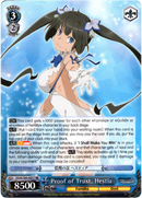 Proof of Trust, Hestia - DDM/S88-E077 RR - Is it Wrong to Try to Pick Up Girls in a Dungeon? - Card Cavern