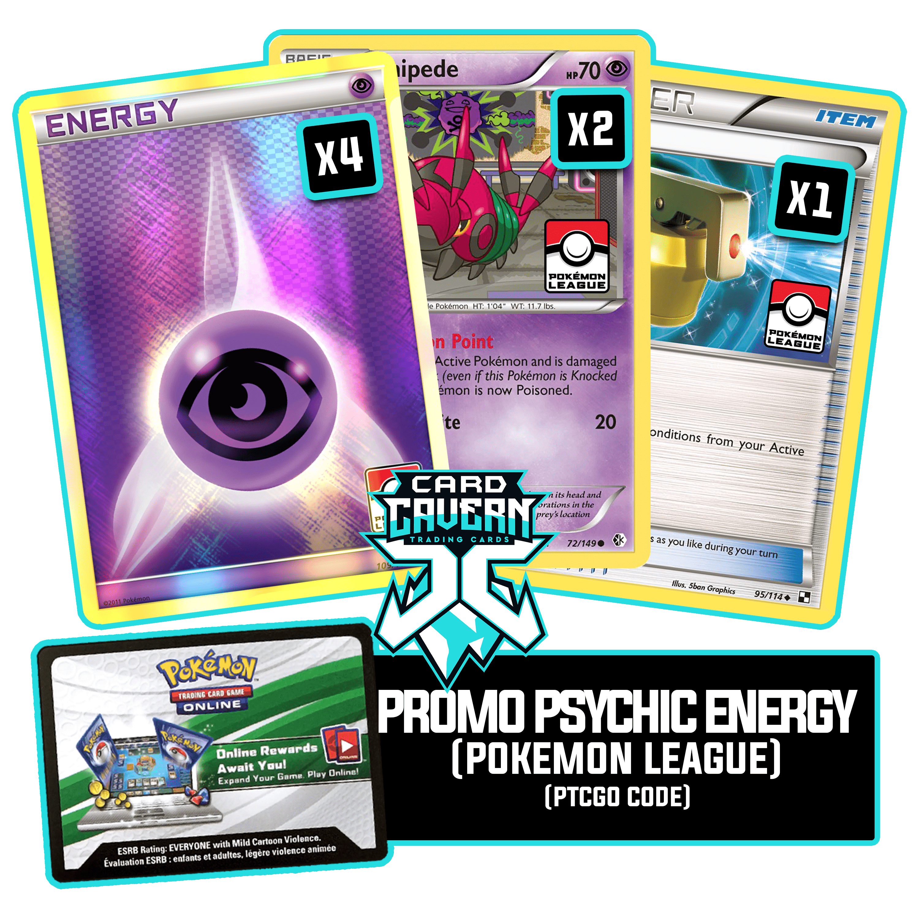 Virbank Gym Season 2 PTCGO Code - Card Cavern