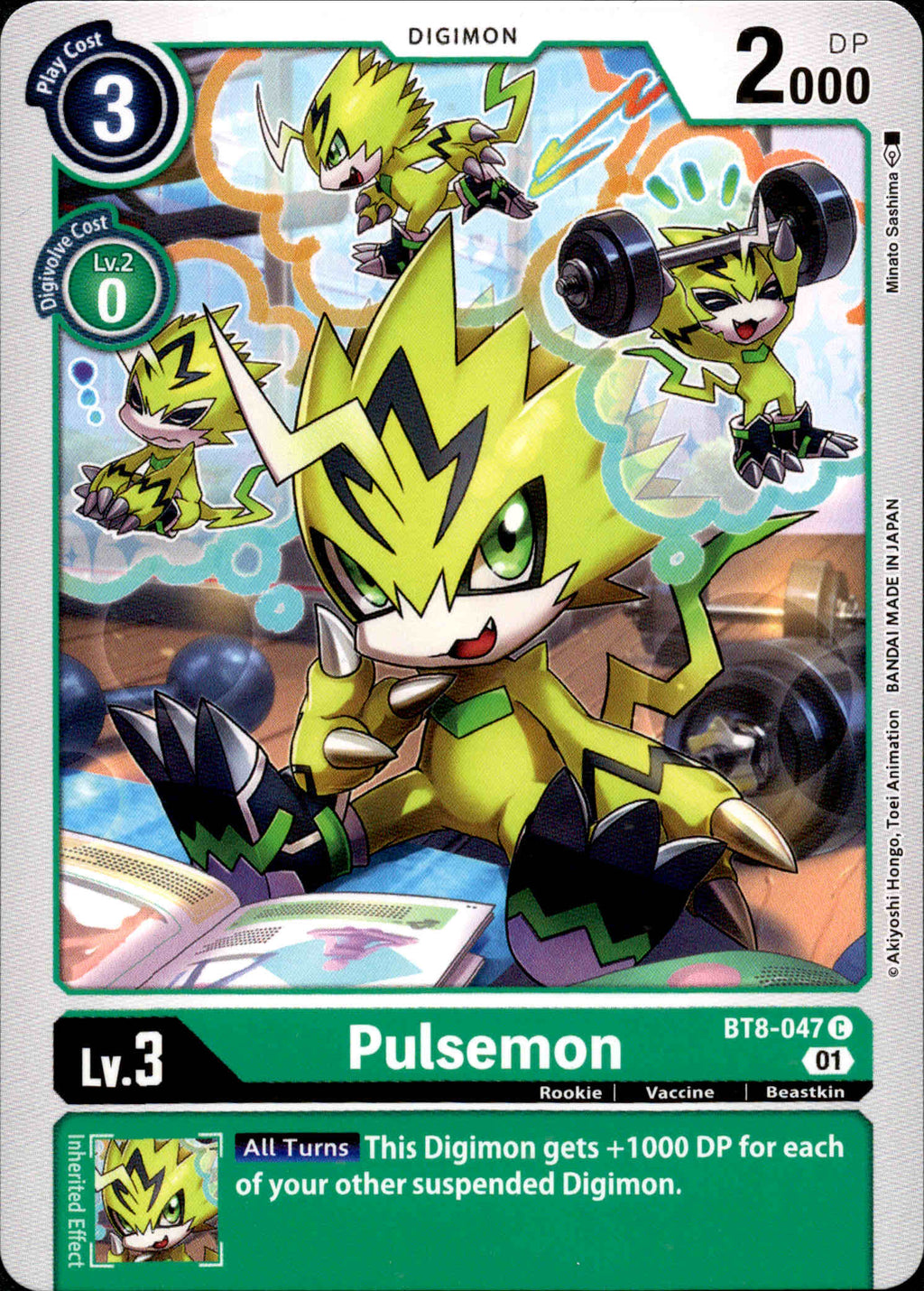 Pulsemon - BT8-047 C - New Awakening – Card Cavern Trading Cards, LLC