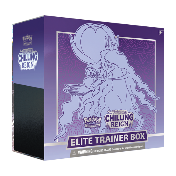 Chilling Reign -  Shadow Rider Calyrex (Purple) - Elite Trainer Box - Card Cavern
