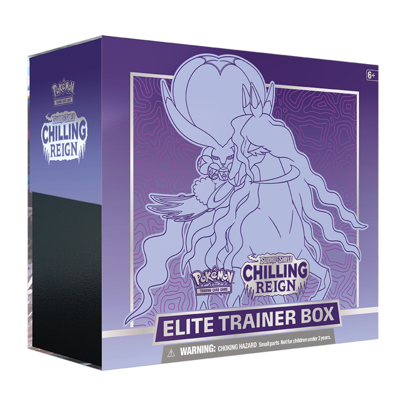 Chilling Reign -  Shadow Rider Calyrex (Purple) - Elite Trainer Box - Card Cavern