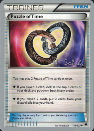 Puzzle of Time - 109/122 - 2018 World Championship - Card Cavern