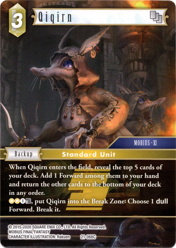 Qiqirn - 21-068C - Beyond Destiny - Card Cavern