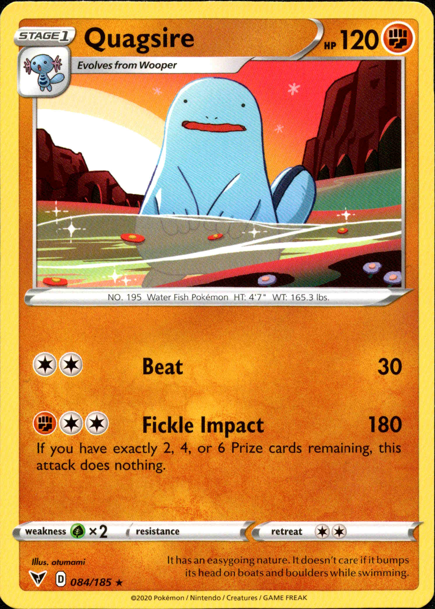 Quagsire - 084/185 - Vivid Voltage - Card Cavern