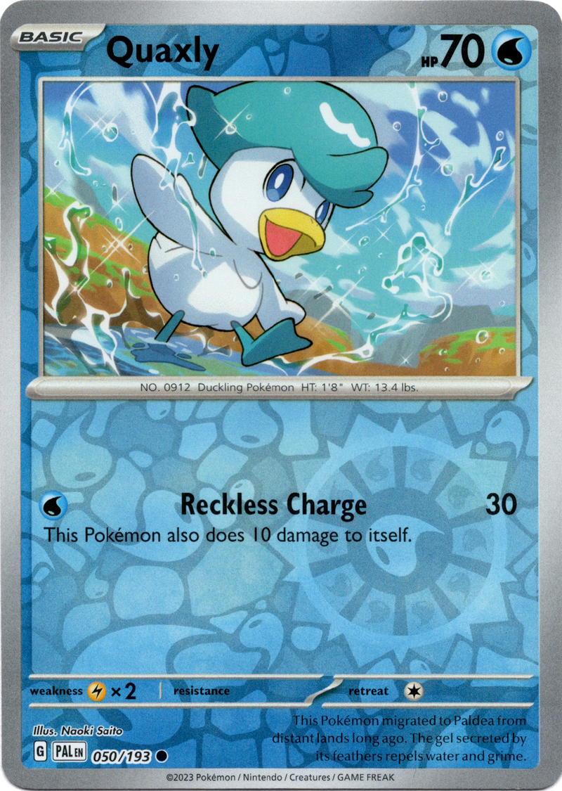 Quaxly - 050/193 - Paldea Evolved