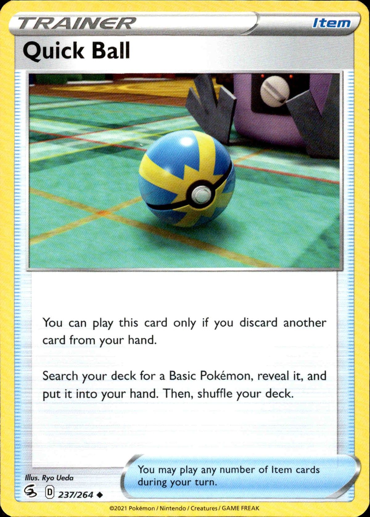 Quick Ball - 237/264 - Fusion Strike - Card Cavern