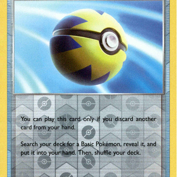 Quick Ball - 179/202 - Sword & Shield - Reverse Holo Quick Ball - 179/202 - Sword & Shield - Reverse Holo