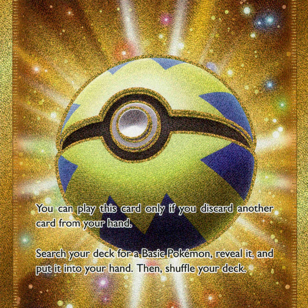 Quick Ball Secret Rare - 216/202 - Sword & Shield