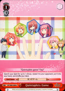 Quintuplets Game - 5HY/W83-E099 - The Quintessential Quintuplets - Card Cavern