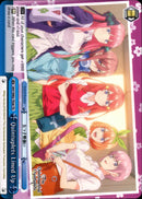 Quintuplets Lined Up - 5HY/W83-TE36 - The Quintessential Quintuplets - Card Cavern