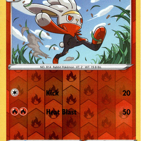Raboot - 33/202 - Sword & Shield - Reverse Holo Card Cavern Trading Cards, LLC Raboot - 33/202 - Sword & Shield - Reverse Holo Card Cavern Trading Cards, LLC