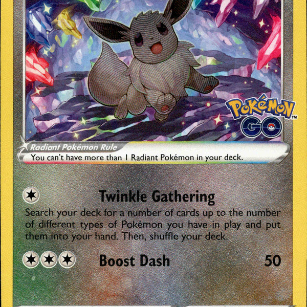 radiant eevee pokemon card Pokemon Trading Card Game Pokemon GO Radiant Eevee Playmat Pokemon USA