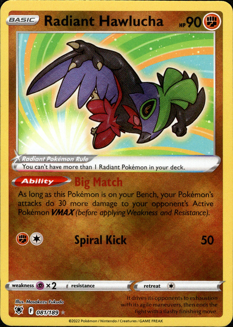hawlucha pokemon cards Mexican Wrestling Card Canceled! This Card Will NEVER Be Released Now! (Pokemon TCG News) Listed cards may have imperfections. Hawlucha (127/172) [Sword & Shield: