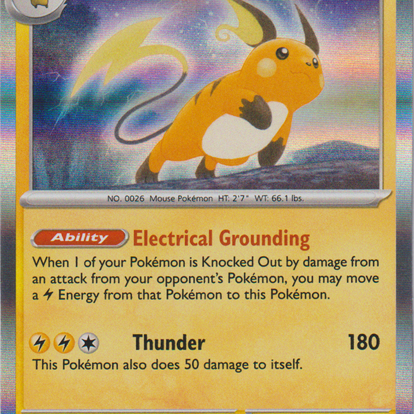Raichu - 026/165 - Scarlet & Violet 151