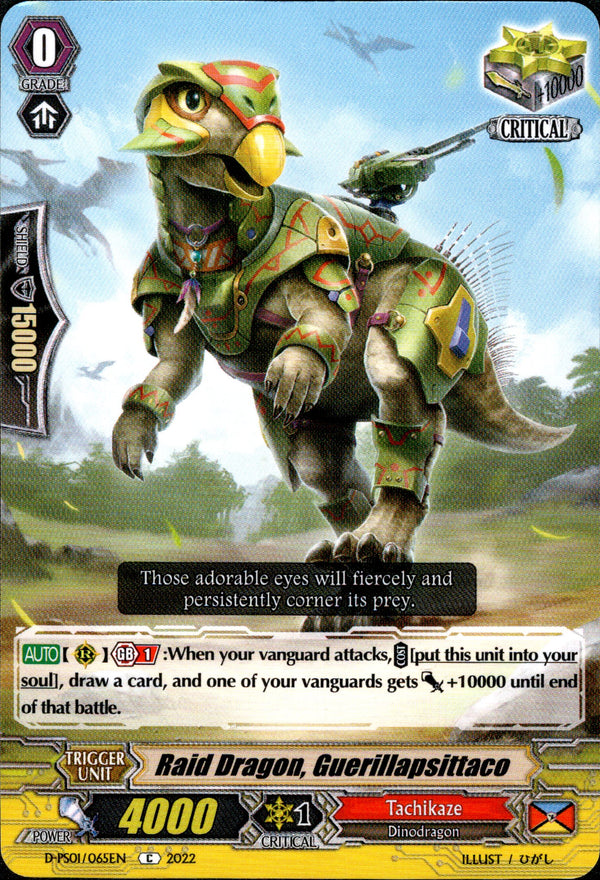 Raid Dragon, Guerillapsittaco - D-PS01/065EN - P Clan Collection 2022 - Card Cavern