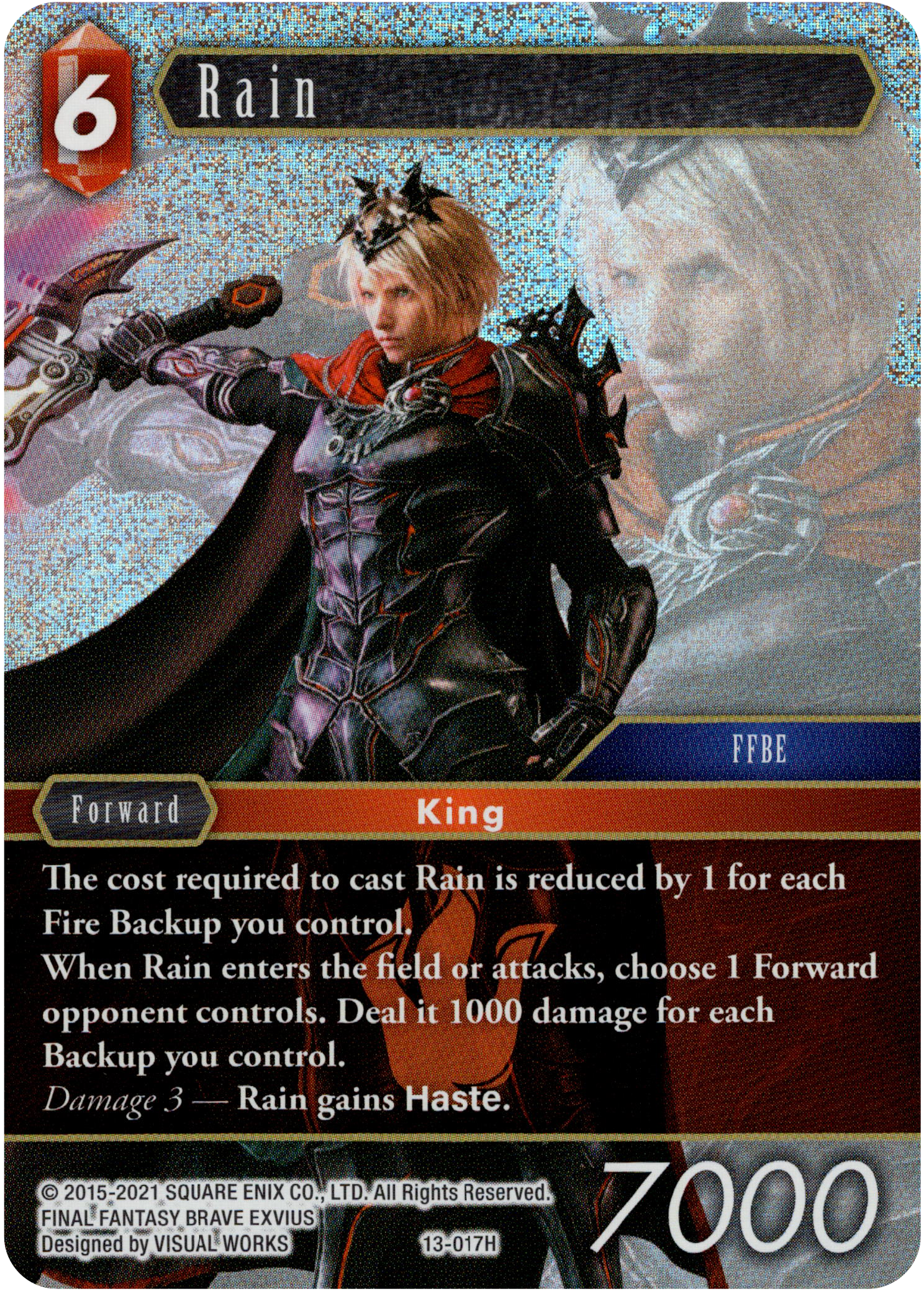 Rain - 13-017H - Opus XIII - Foil - Card Cavern