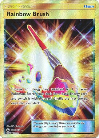 Rainbow Brush Secret Rare - 182/168 - Celestial Storm - Holo - Card Cavern