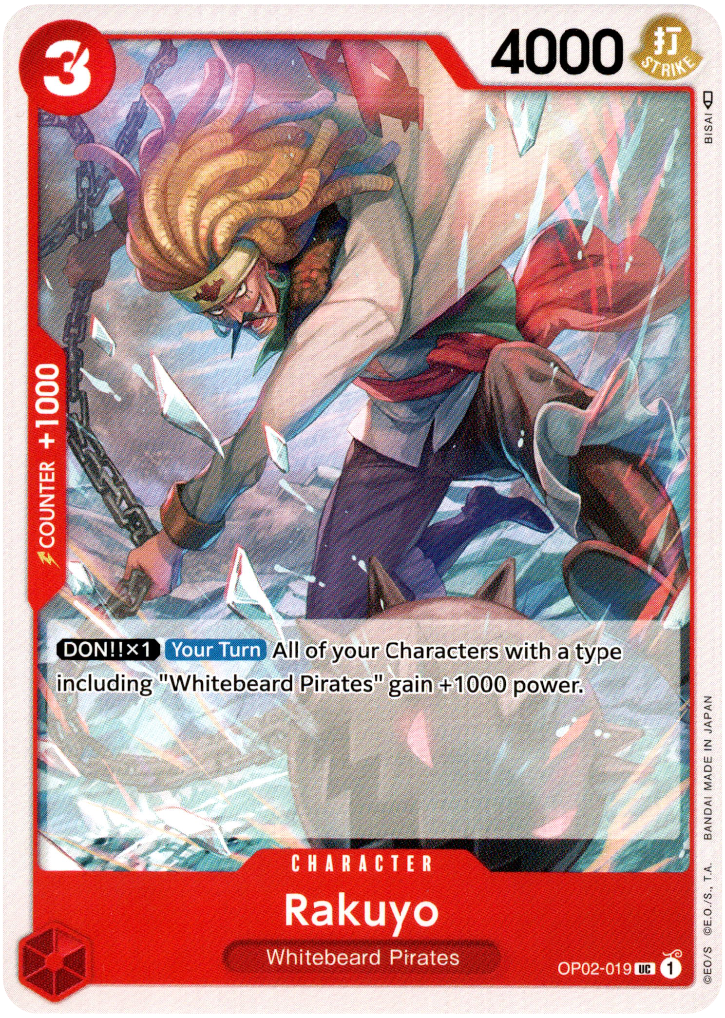 Rakuyo - OP02-019 - Paramount War - Card Cavern