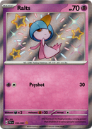 Ralts - 153/091 - Paldean Fates - Holo - Card Cavern